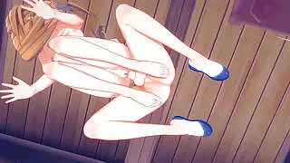 アートオンラインヘンタイ - アスナがキリトにフェラチオとアナルセックス - 日本のアジアマンガアニメ映画ゲームポルノ